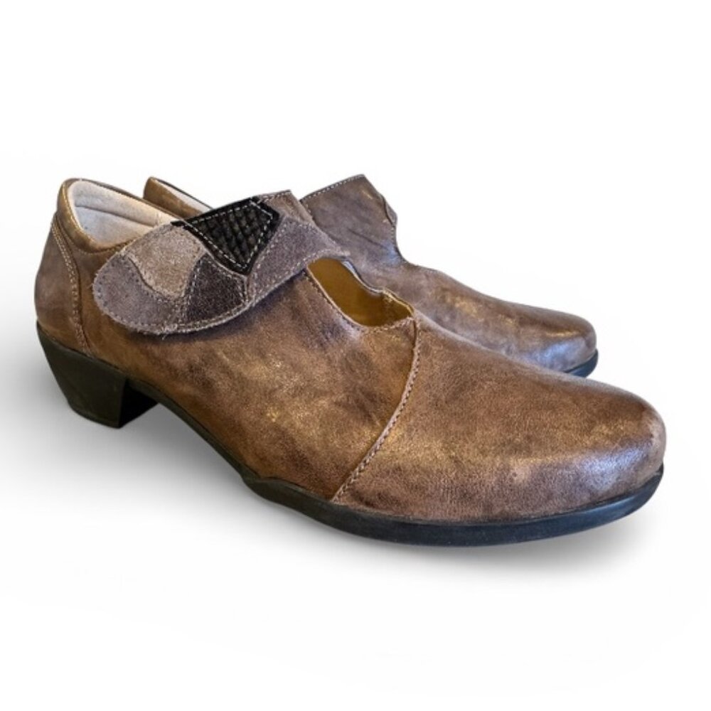 Fidelio Hallux Grace Shoes Women’s 6.5 Brown Leather Comfort Bunion Orthopedic